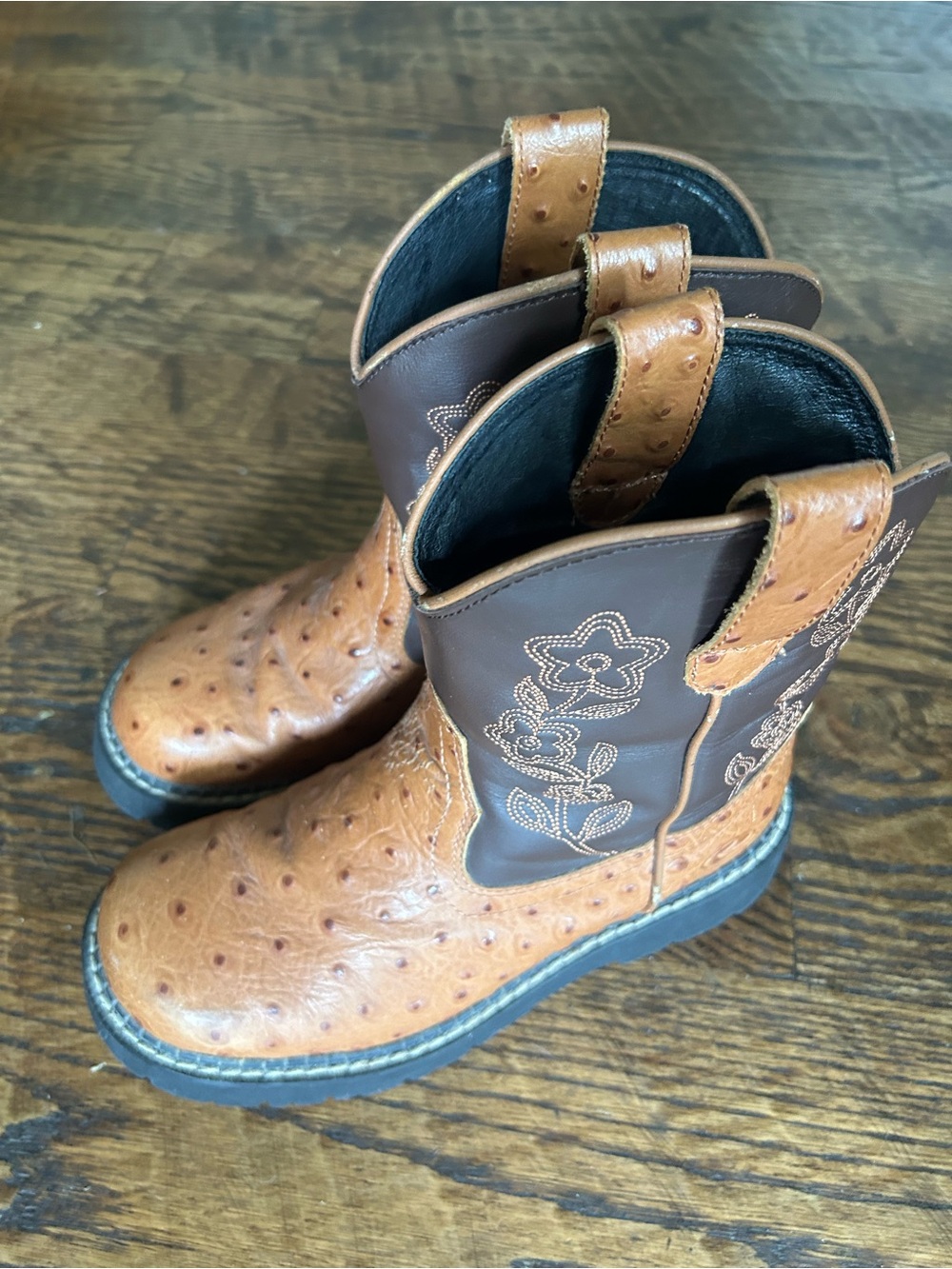Roper Chunky Fat Baby Cowboy Boots. toddler size 3 Western - Picture 2 of 11